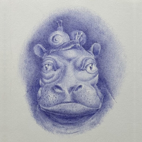 dessin-crayon-bic-hippopotame