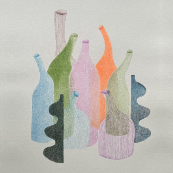 dessin-crayon-bic-vases-cubisme